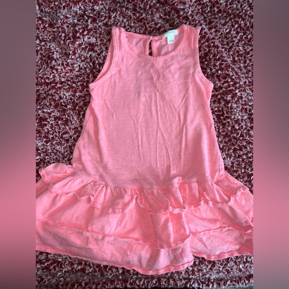 Crewcuts Other - Crewcuts Pink Peplum Ruffle Dress